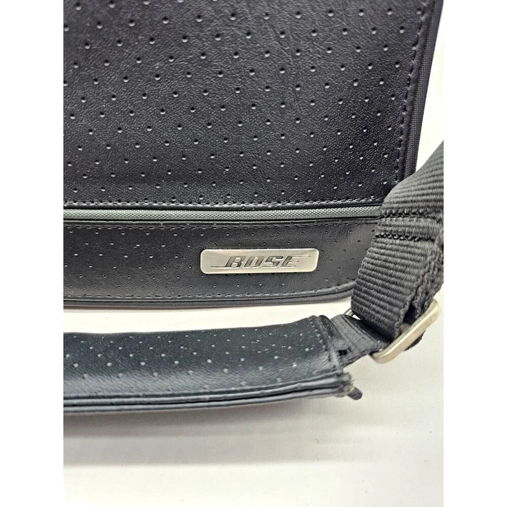 Bose Sound Dock Cross Body Messenger Carry Travel Tote Bag Case Black Strap